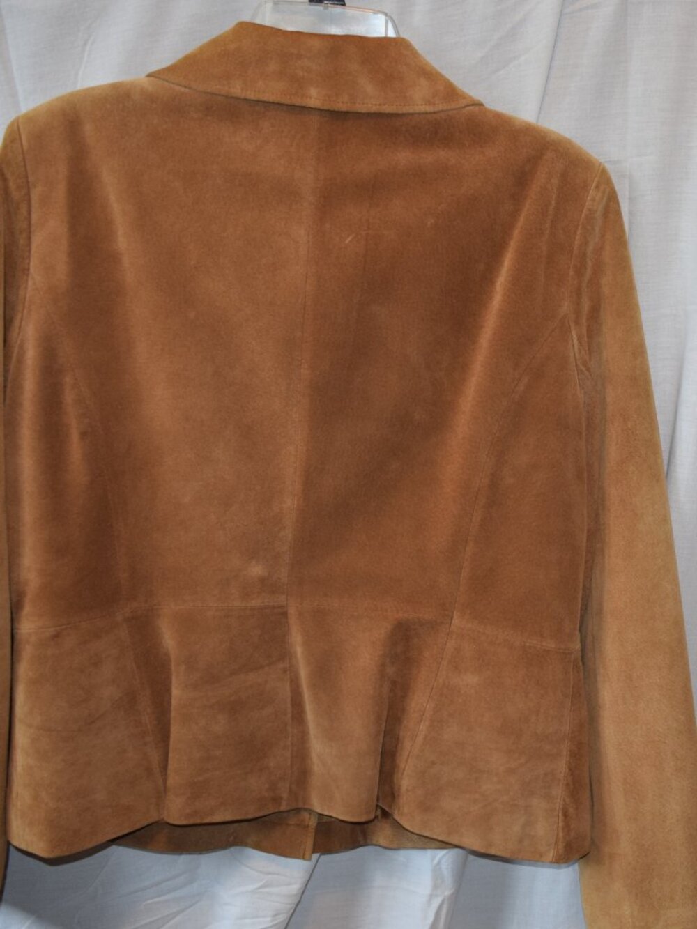 Women's Alfani Suede/Leather Casual Jacket Blazer Size L - Picture 2 of 8
